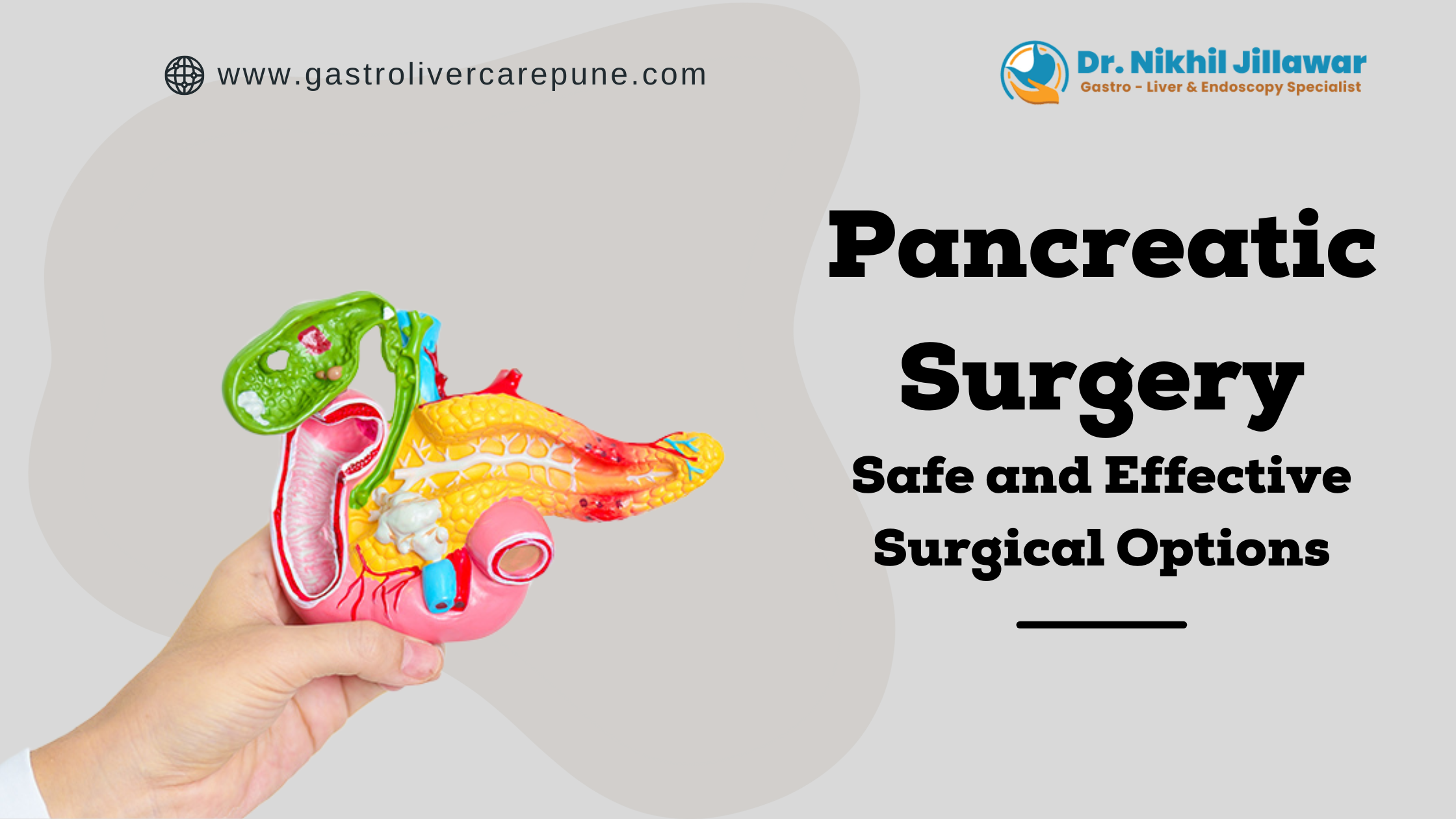 Pancreatic surgery specialist in Pune – Dr. Nikhil Jillawar performing advanced treatment